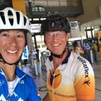 8ème étape  TER Nice-Marseille-Avignon ViaRhona Avignon-Bourg Saint Andéol 