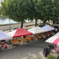 9ème étape  ViaRhona Bourg Saint Andéol-Valence Route Valence-Montélier