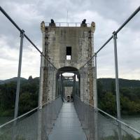 9ème étape  ViaRhona Bourg Saint Andéol-Valence Route Valence-Montélier