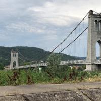 9ème étape  ViaRhona Bourg Saint Andéol-Valence Route Valence-Montélier