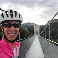 9ème étape  ViaRhona Bourg Saint Andéol-Valence Route Valence-Montélier